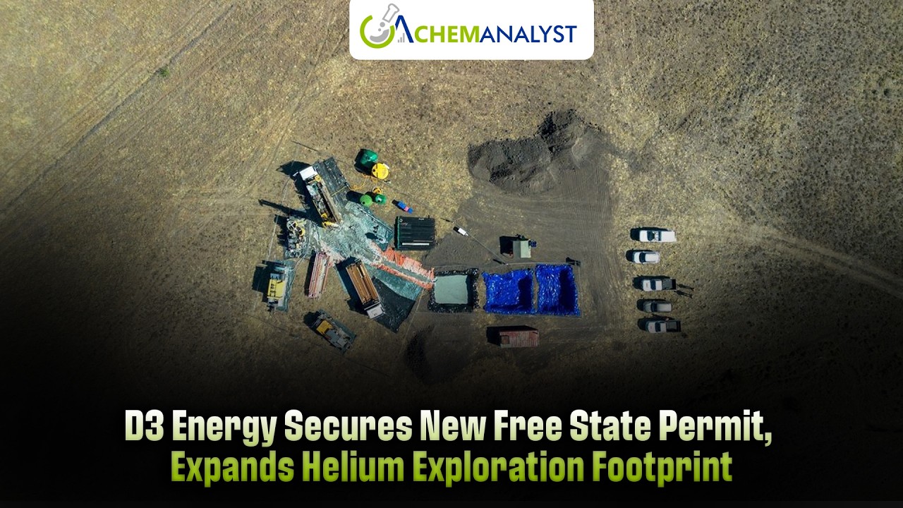 D3 Energy Secures New Free State Permit, Expands Helium Exploration Footprint