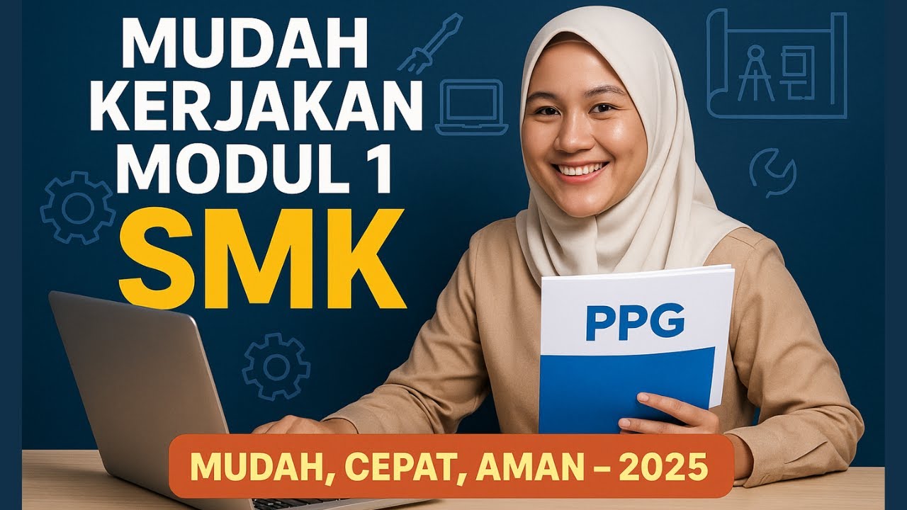 🔥Panduan LENGKAP Mengerjakan Modul 1 Unit 1 PPG 2025 SMK | Cara Cepat, Mudah & Anti Bingung