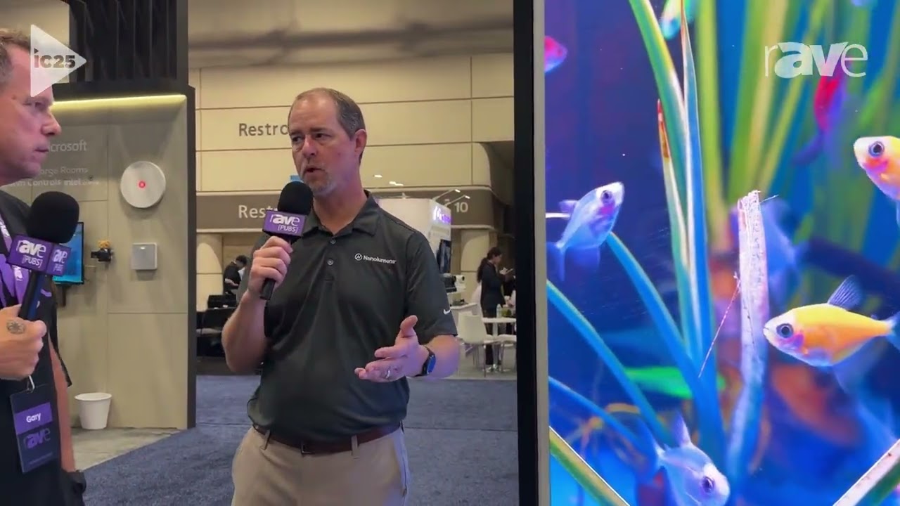 InfoComm 2025: Gary Kayye Gets a Nanolumens Booth Tour from Kurt DeYoung