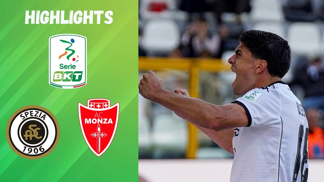 Spezia Calcio vs AC Monza 4-2 | Highlights | Serie B