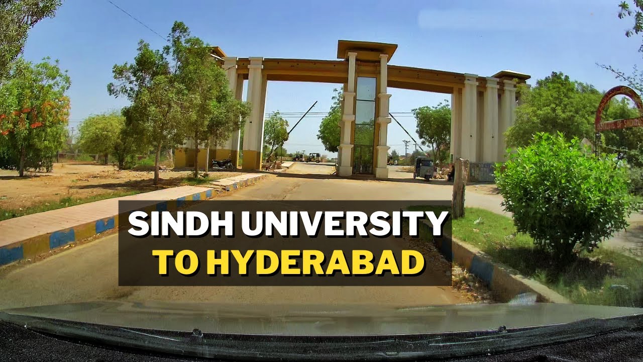 Sindh University Jamshoro to Hyderabad | Qasimabad