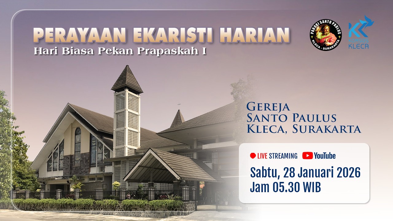 PERAYAAN EKARISTI HARIAN - SABTU PEKAN PRAPASKAH I