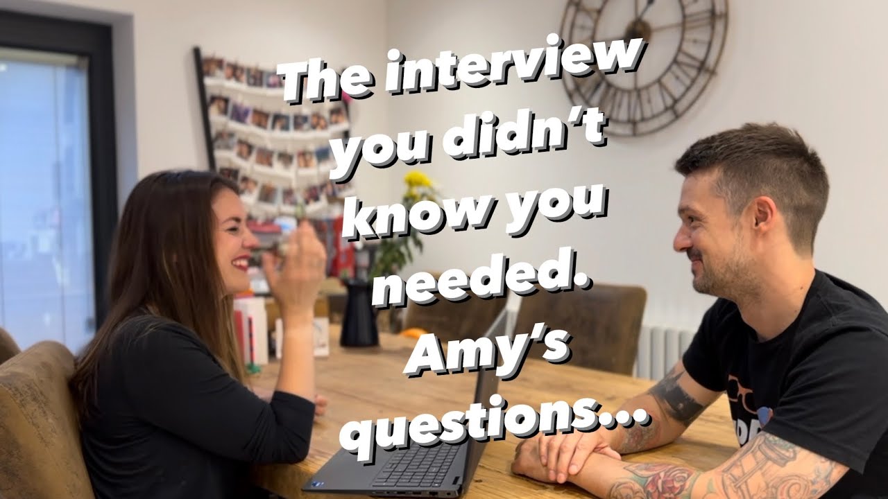 The Interview You Didn't Know You Needed. Amy's Questions...