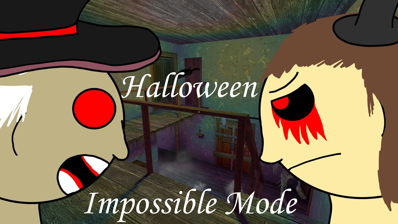 Halloween Mode makes Impossible Mode even Harder (Granny: Recaptured)