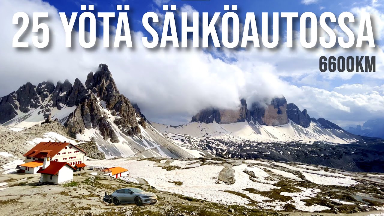 Sähköautossa nukkuen halki Euroopan | Jakso: 3/6