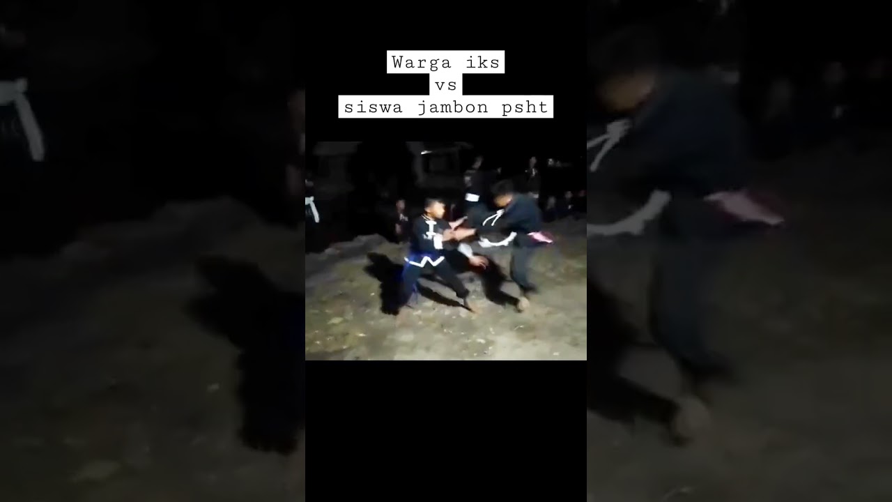 warga iks vs siswa jambon psht #psht #ikspi #siswa #shorts #viralvideo