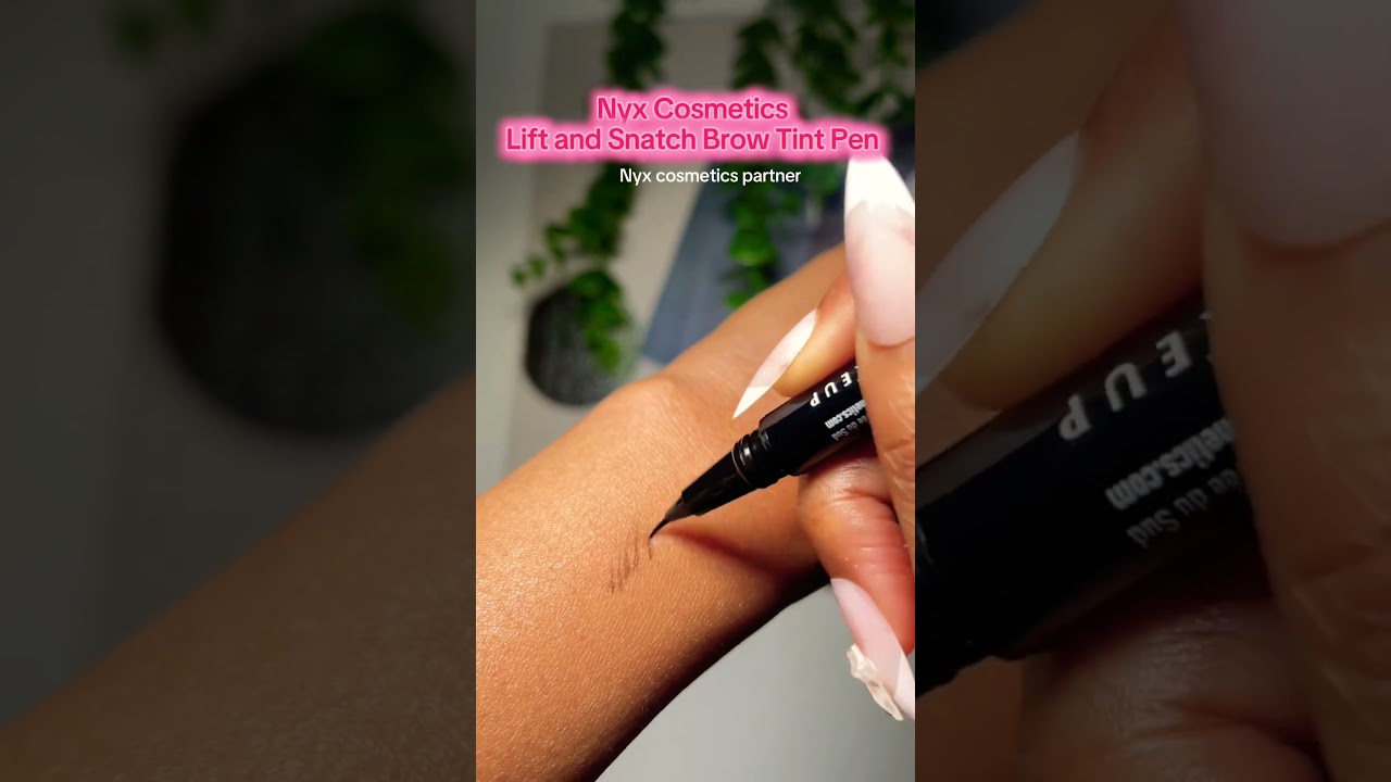 Nyx cosmetics Lift and Snatch Brow Pen #nyxcosmeticspartner #nyxcosmetics #browpen #brows