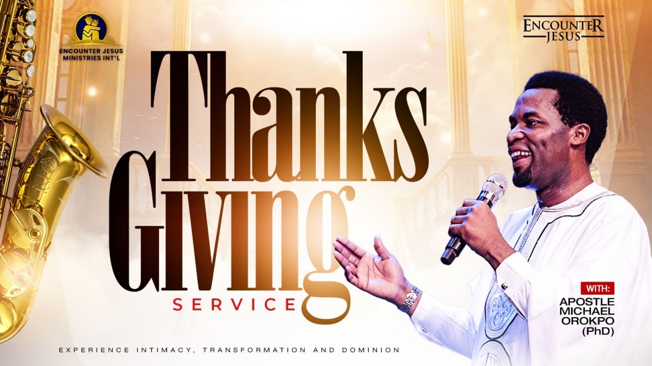 SUNDAY THANKSGIVING SERVICE | 24.11.2024 | APOSTLE MICHAEL OROKPO