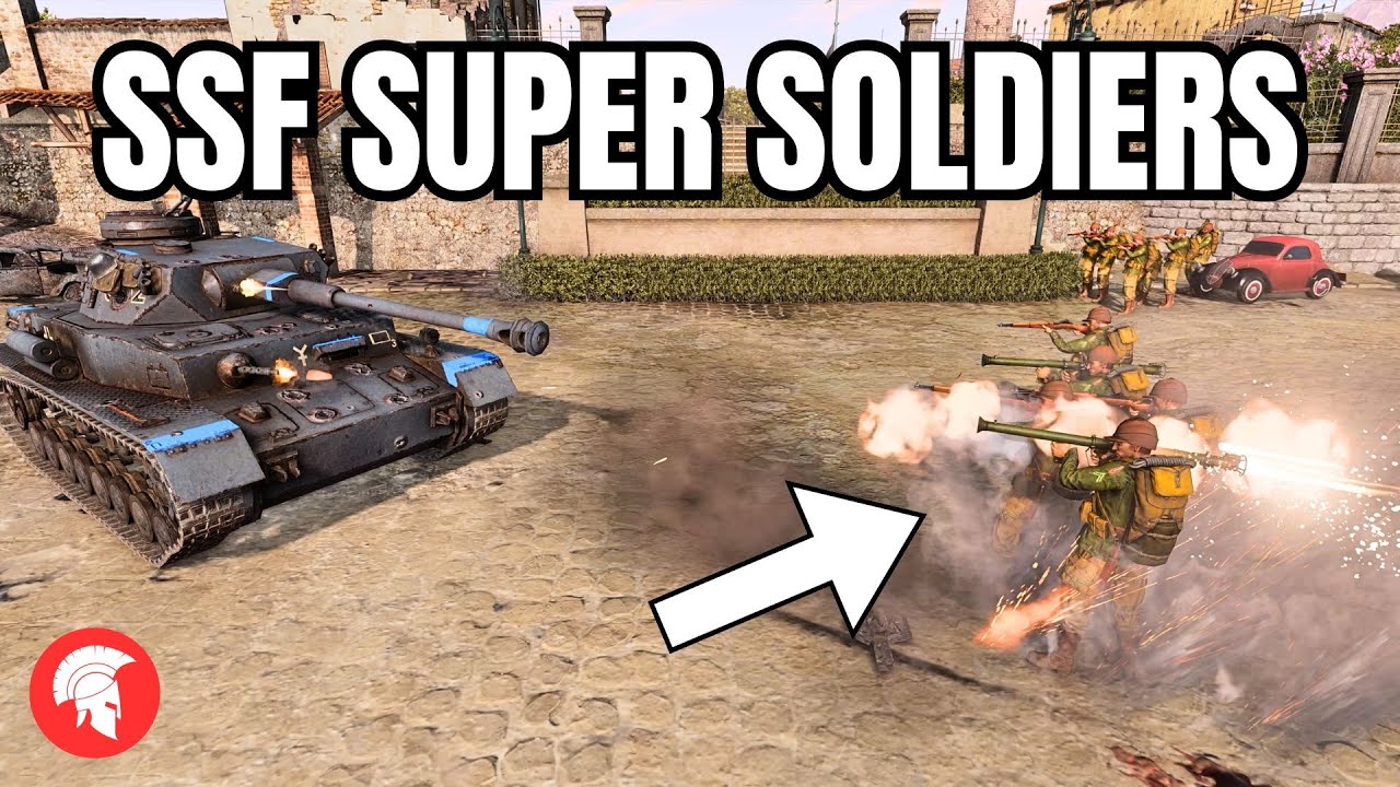 SSF Commando Squad IS BADASS!  - 2vs2 - Afrikakorps - Company of Heroes 3