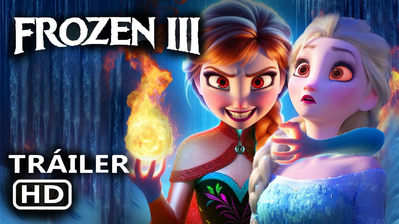 FROZEN 3 (2025) Anna with fire | Trailer Teaser Animated Concept (Trailer Concept)