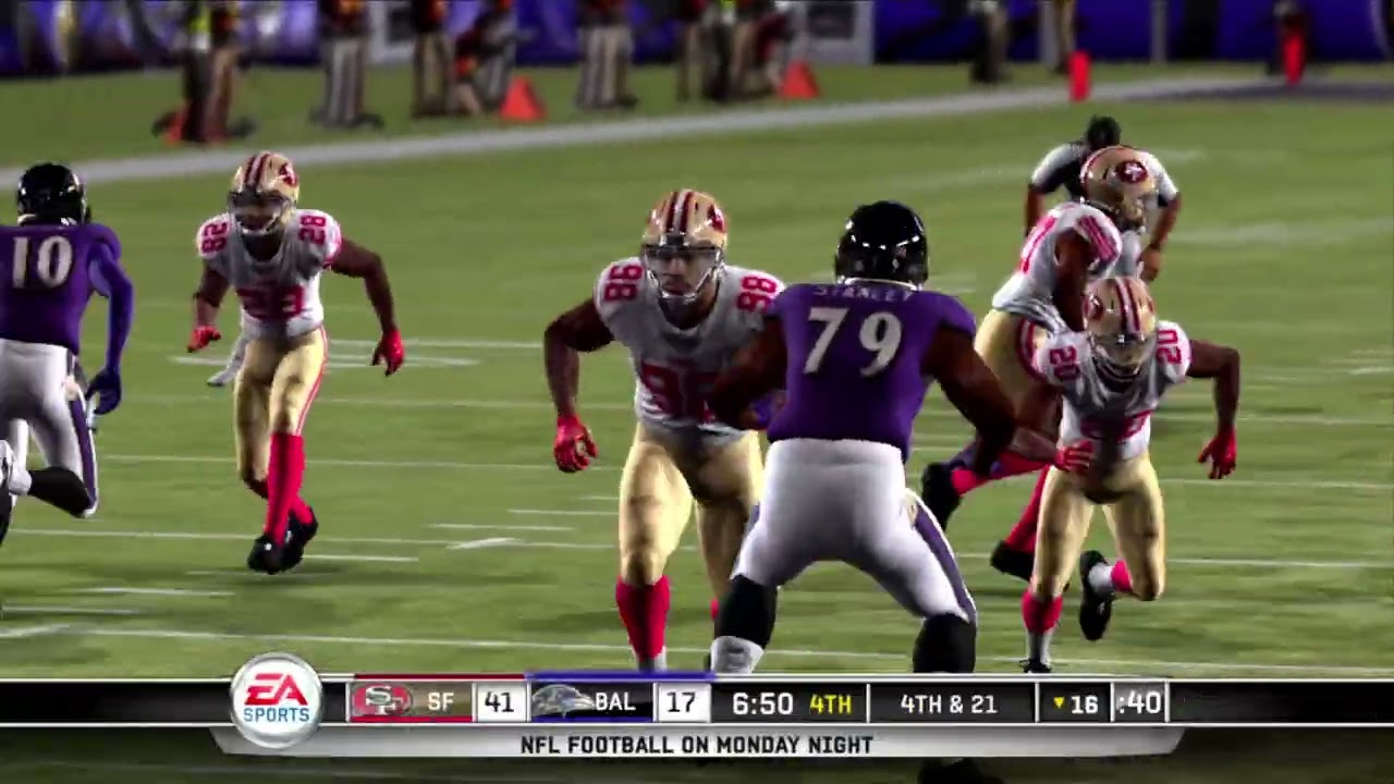 Reborn Sports Network Presentation -Madden 11 Mod yr 2 W3 Ravens vs. 49ERS (Part 4/5)
