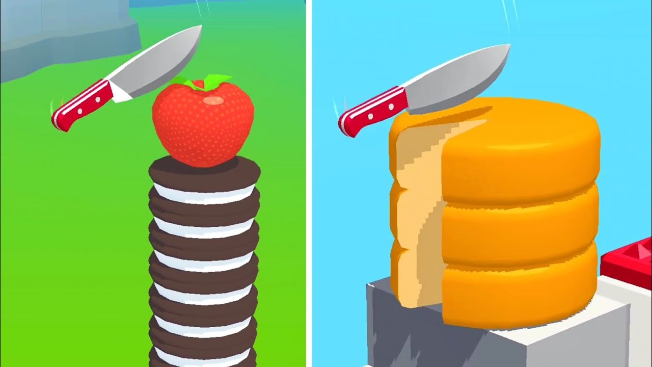 Slice It All! Satisfying and Relaxing ASMR Slicing Gameplay Video NEW UPDATE