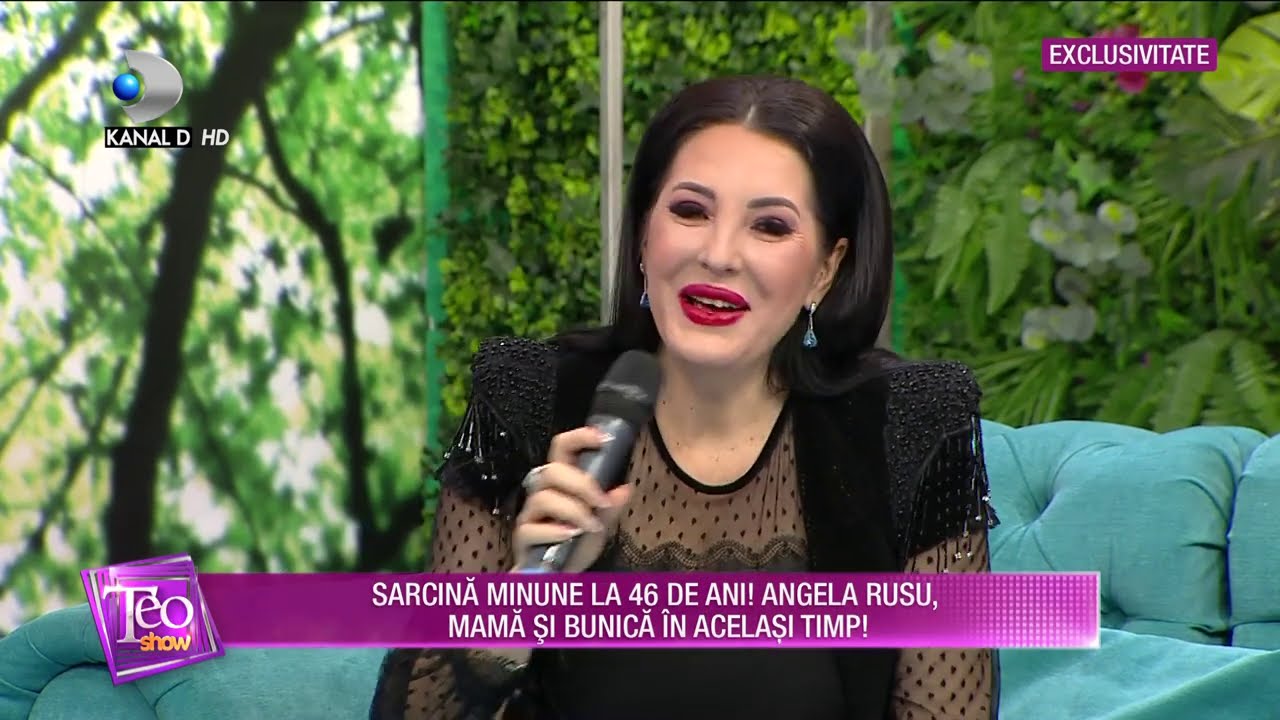 Teo Show(20.01.2021) - Sarcina minune la 46 de ani! Angela Rusu, mama si bunica in acelasi timp!