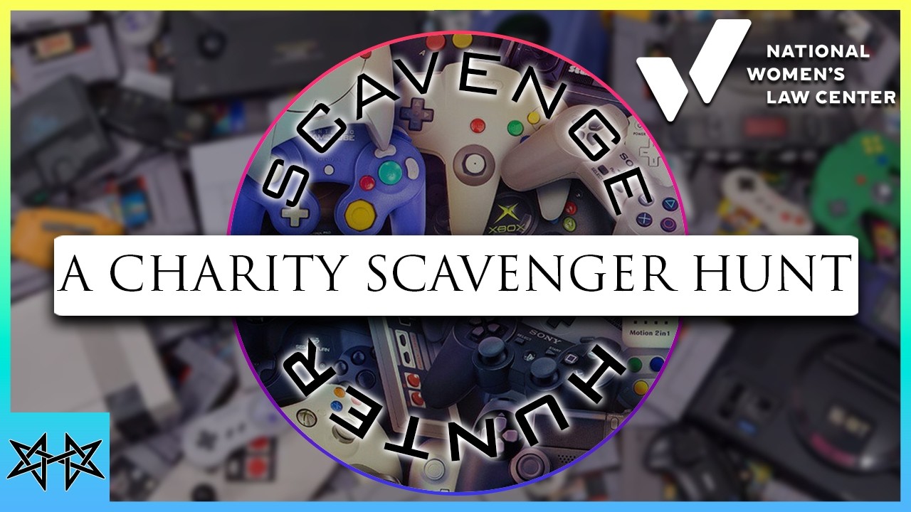 National Women's Law Center Video Game Scavenger Hunt | Twitch Stream