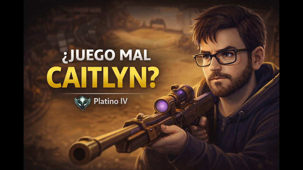 ¿Estoy usando MAL a Caitlyn? 🧠 Road to Esmeralda #LeagueOfLegends #SoloQ