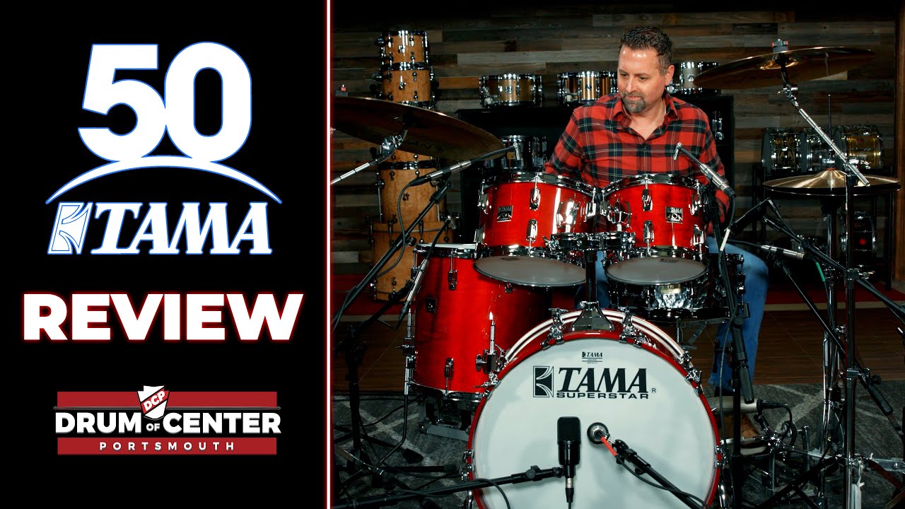 Презентация 50-летнего юбилея Tama Drums | Суперзвезда, мастерство и многое другое