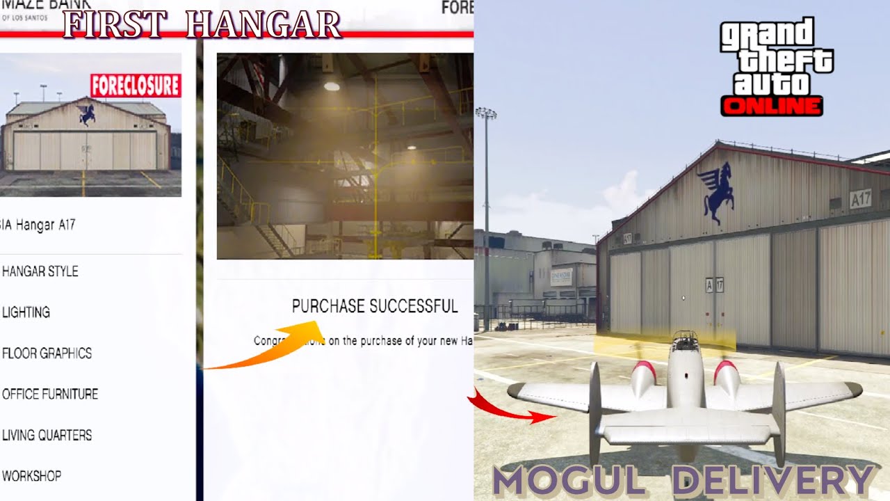 GTA Online 5th Video – Buying Hangar & First Mission | Mogul Delivery
