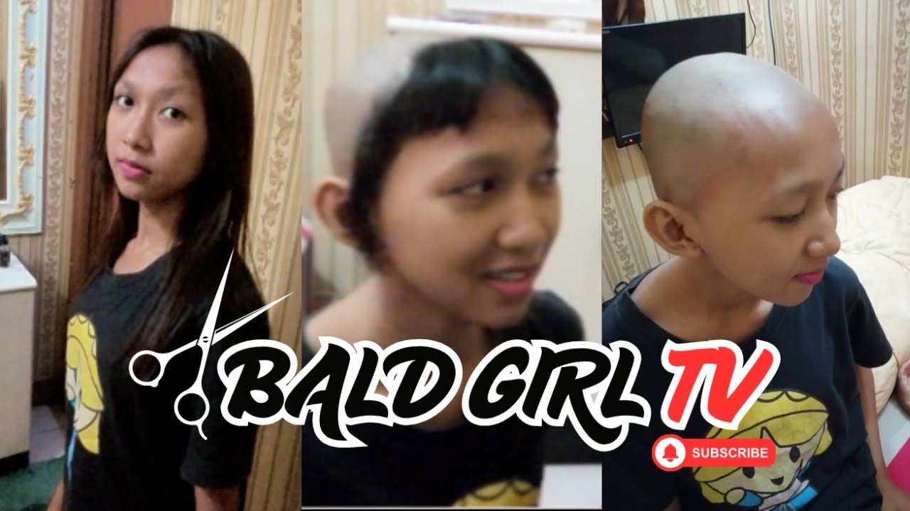 She Shaved Her Head | Headshave Transformation 💇‍♀️✂️