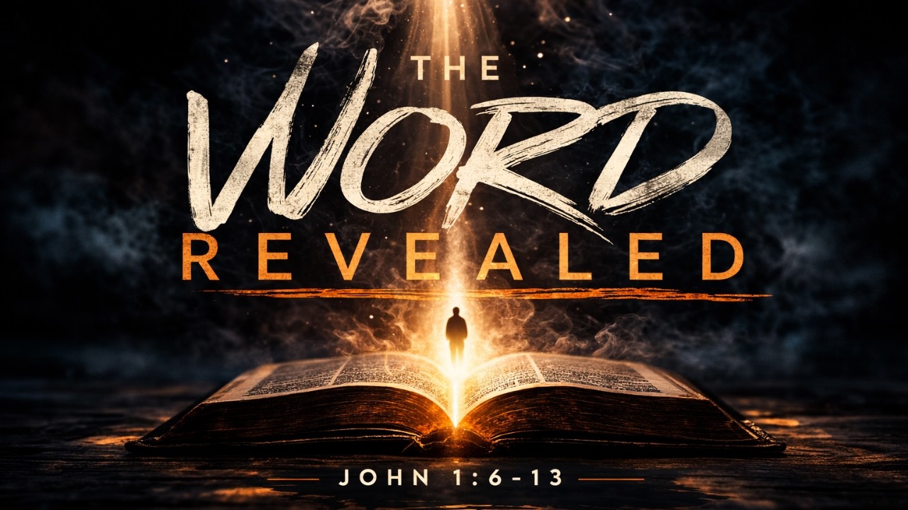 The Word Revealed | John 1:6-13 | Sunday AM