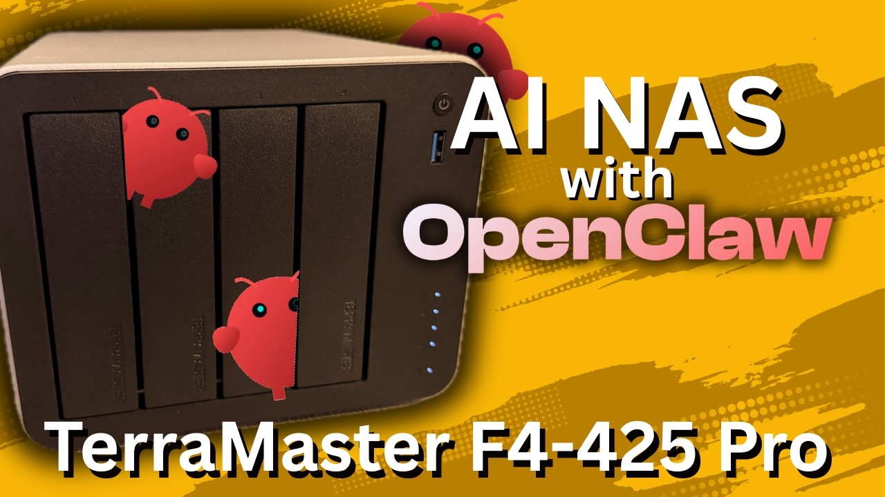 TerraMaster F4-425 AI NAS with Openclaw Assistant Review