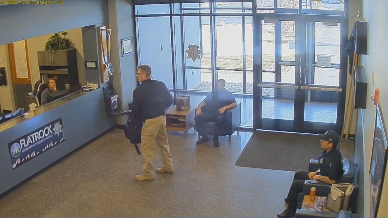Adams County Sheriff's Office division chief under investigation for waving rifle at colleagues