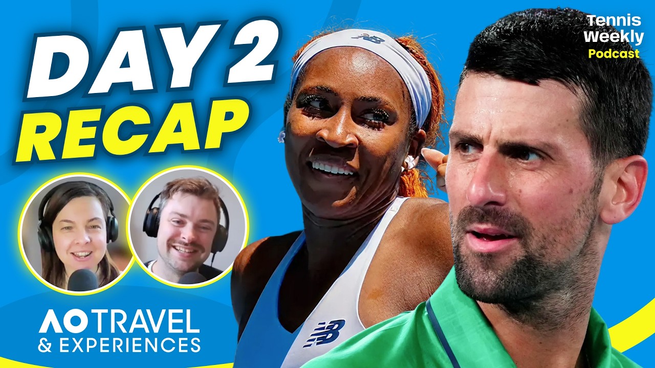 Djokovic WINS 100th match at AO, Gauff + Swiatek into Round 2 | Australian Open 2026