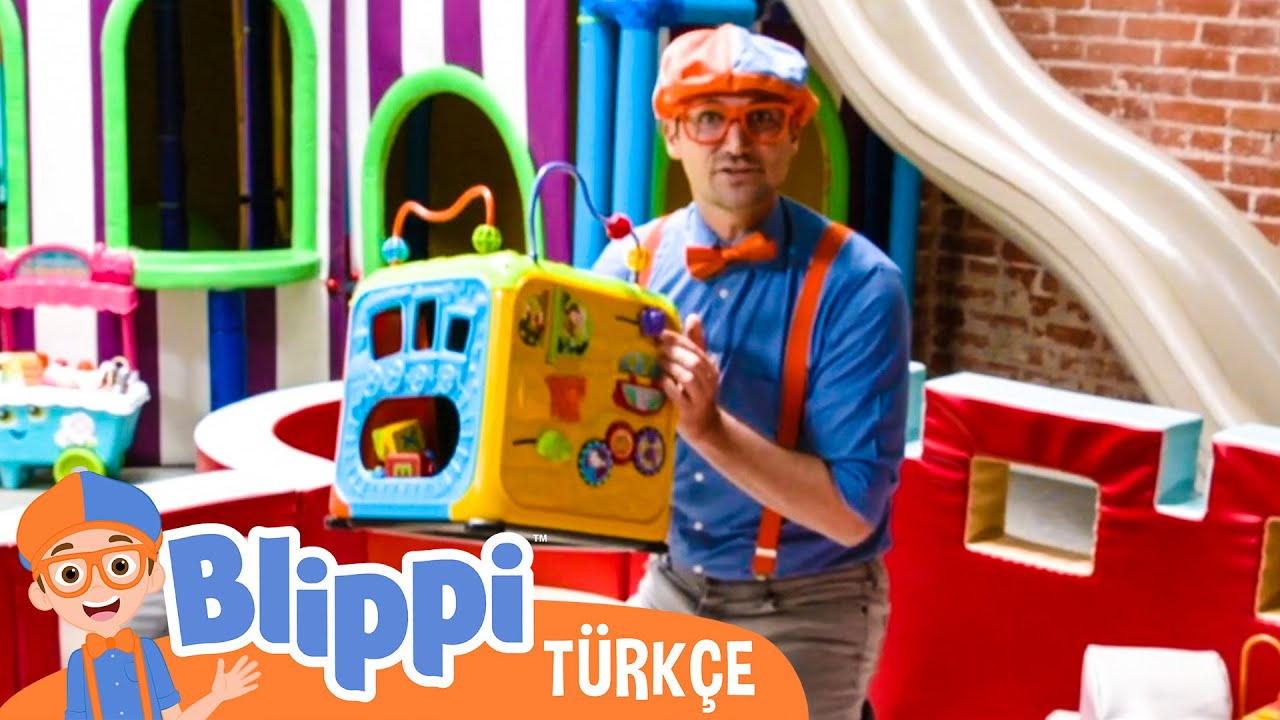 Amy'nin Oyun Alanı - Renkleri Öğrenmek | Blippi Türkçe - Çocuklar için eğitici videolar | Türkçe Dub
