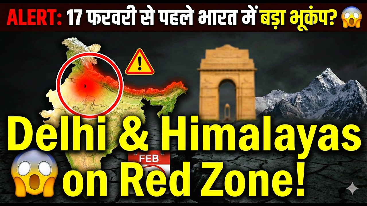 क्या 17 फरवरी से पहले भारत में आएगा बड़ा भूकंप? 2 से 5 फरवरी तक आए 4 बड़े भूकंप