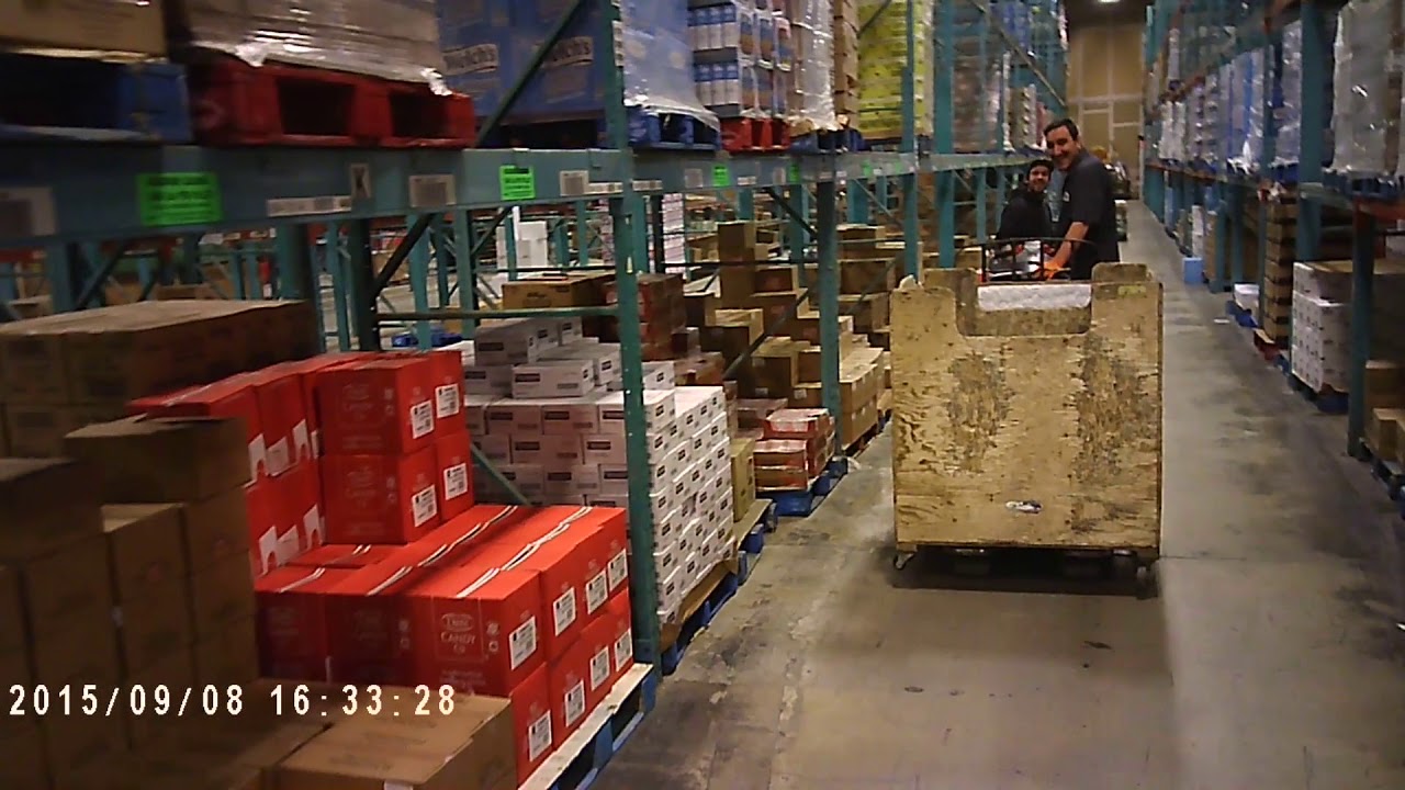 A Day in the Life of a Warehouse Order Picker