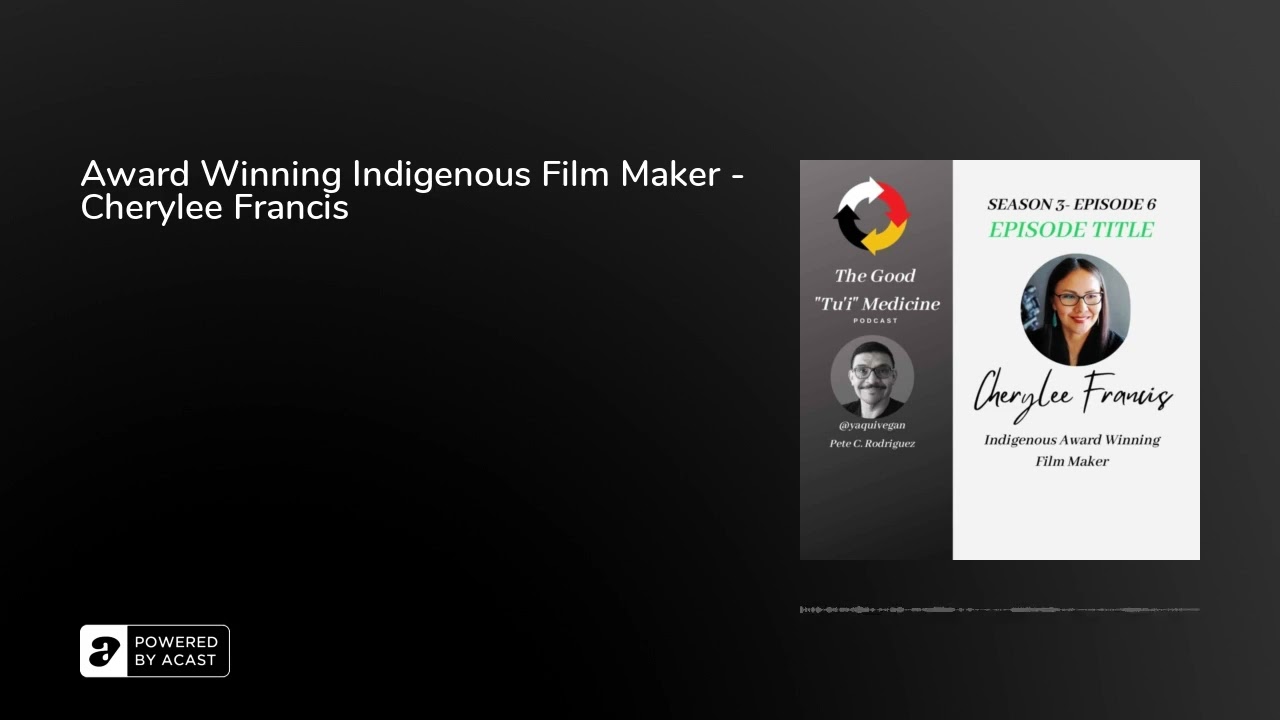Podcast: Award Winning Indigenous Film Maker - Cherylee Francis