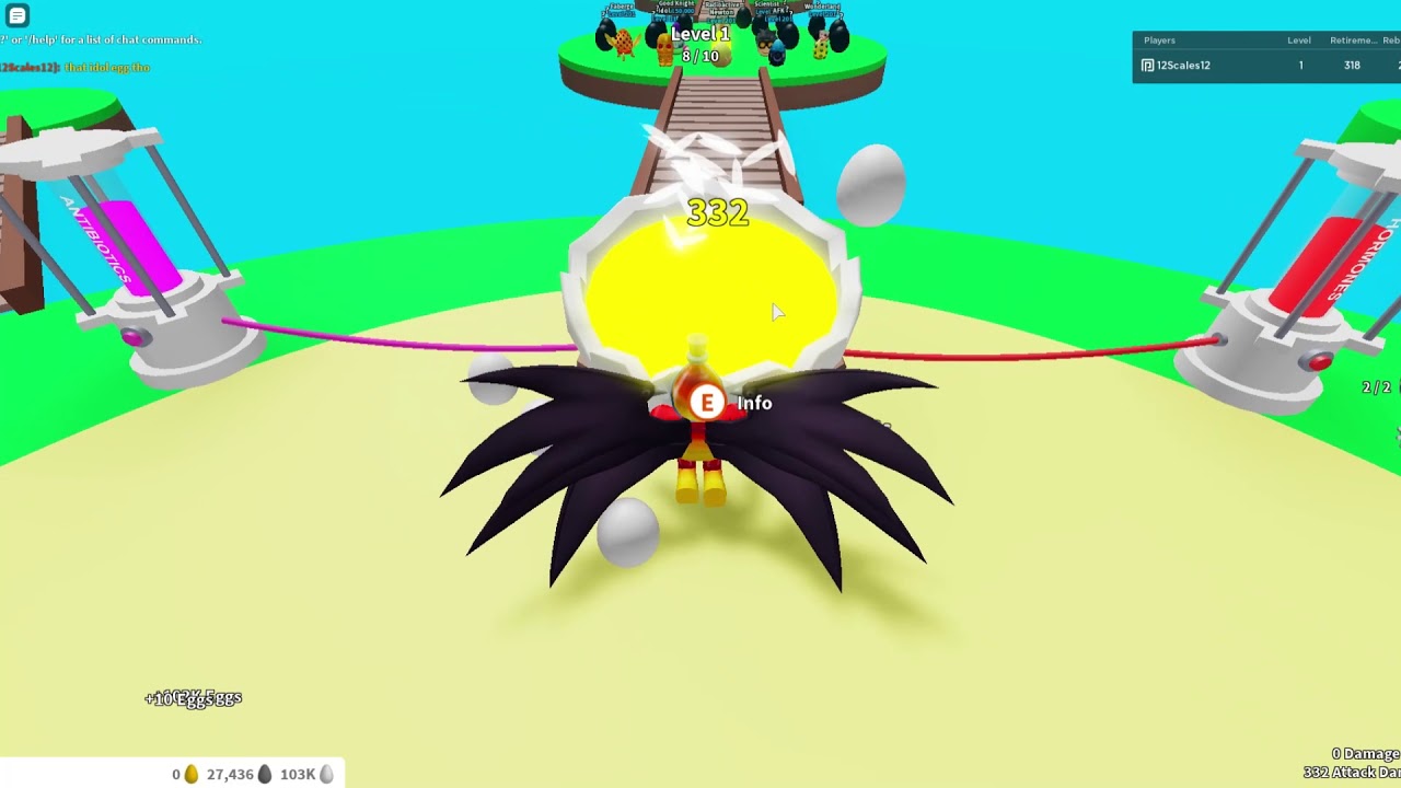 98,881 gold eggs - Roblox Egg Farm Simulator