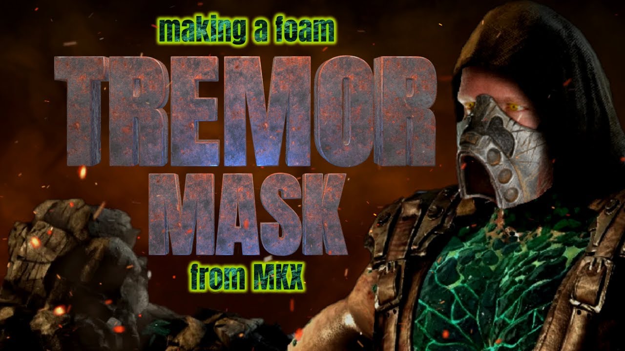 Making a Foam Tremor Mask from MKX