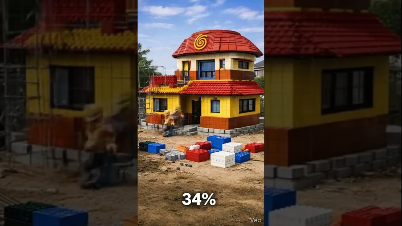 LEGO Turned Naruto’s House into Reality 🧱✨