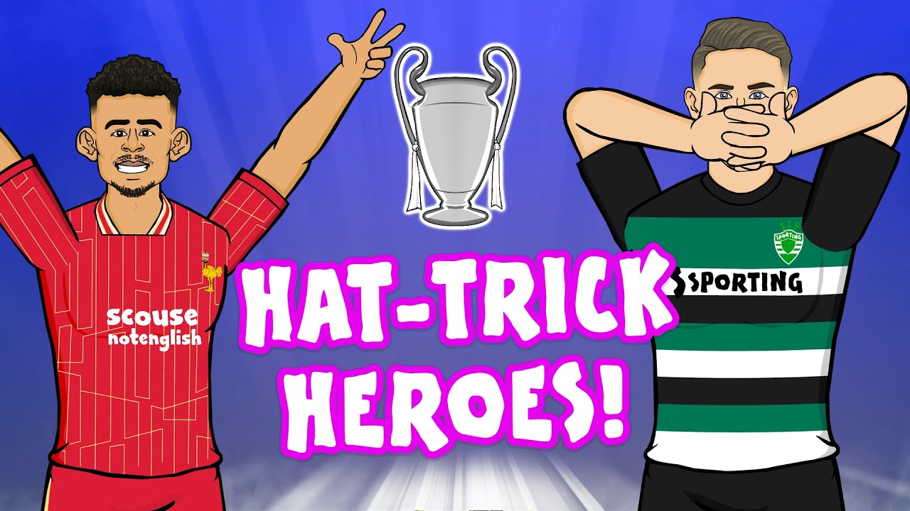 GY&Ouml;KERES & DIAZ - UCL Hat-Trick Heroes🔥 Sporting 4-1 Man City Champions League Highlights