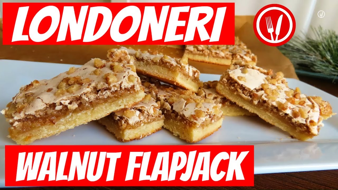 LONDONERI◾WALNUT FLAPJACK