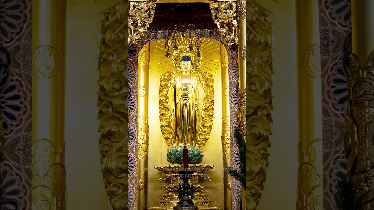 Meaning behind Buddhist Chants - The Juseige #jodoshinshu #buddhist #chants #ritual #shorts