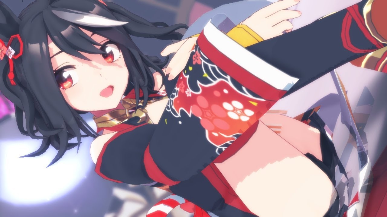 【MMDウマ娘】『云月謡/雲と月の唄』by キタサンブラック【日本語字幕/4K】