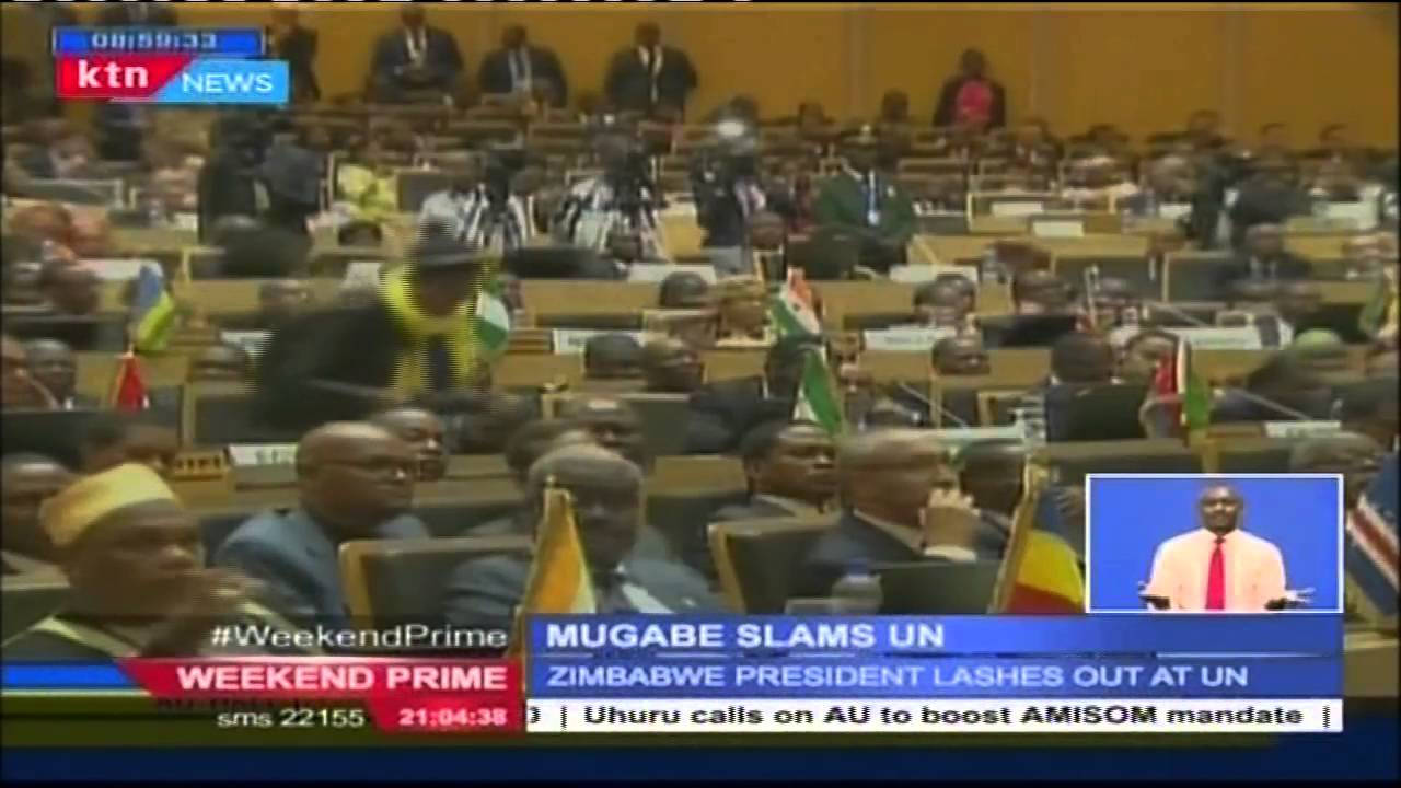 Zimbabwe president Mugabe slams United Nation