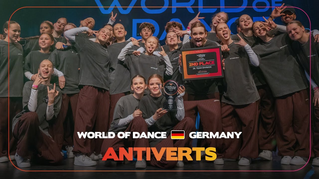 Antiverts | 2nd Place Jr. Team Division | World of Dance Berlin 2025 | 