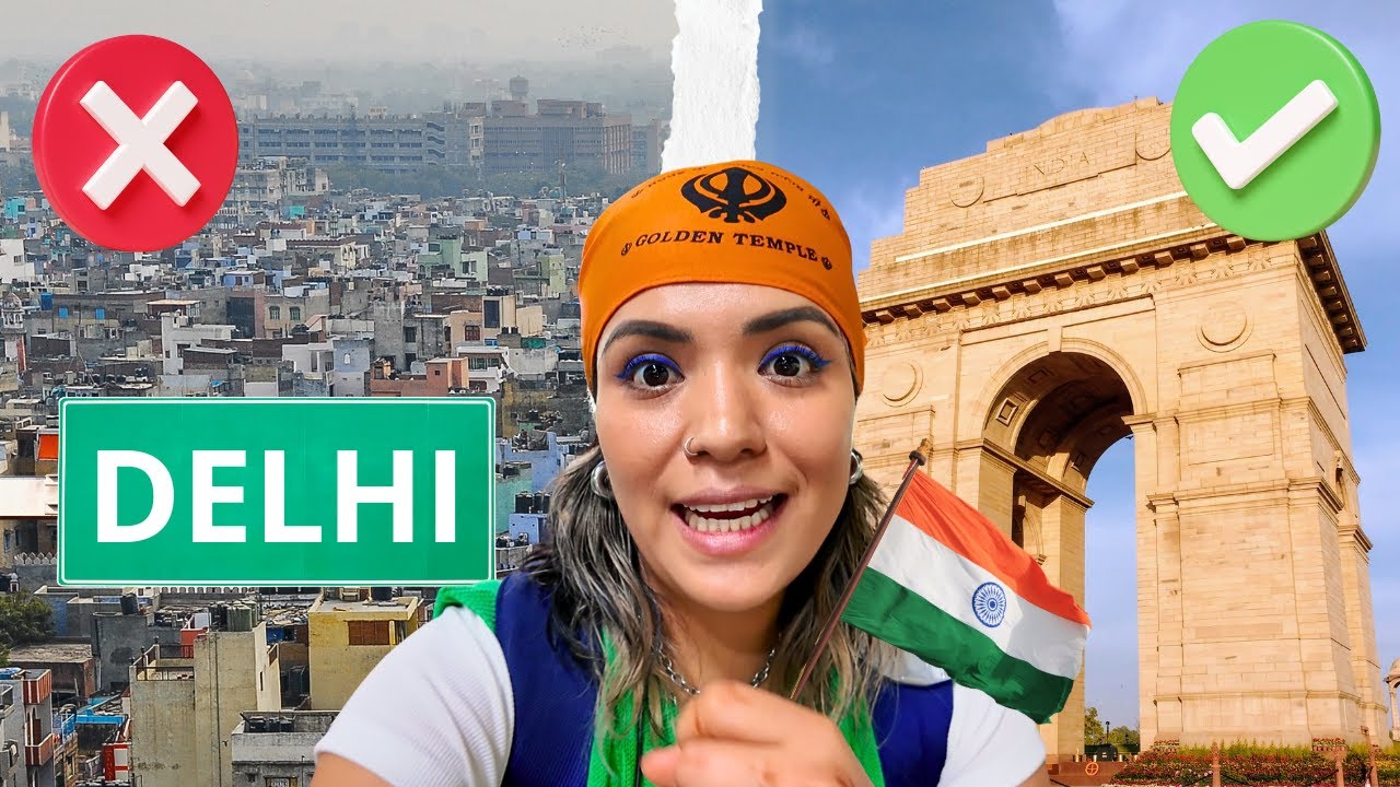 ¡La realidad de Delhi! GUIA INDIA 2025