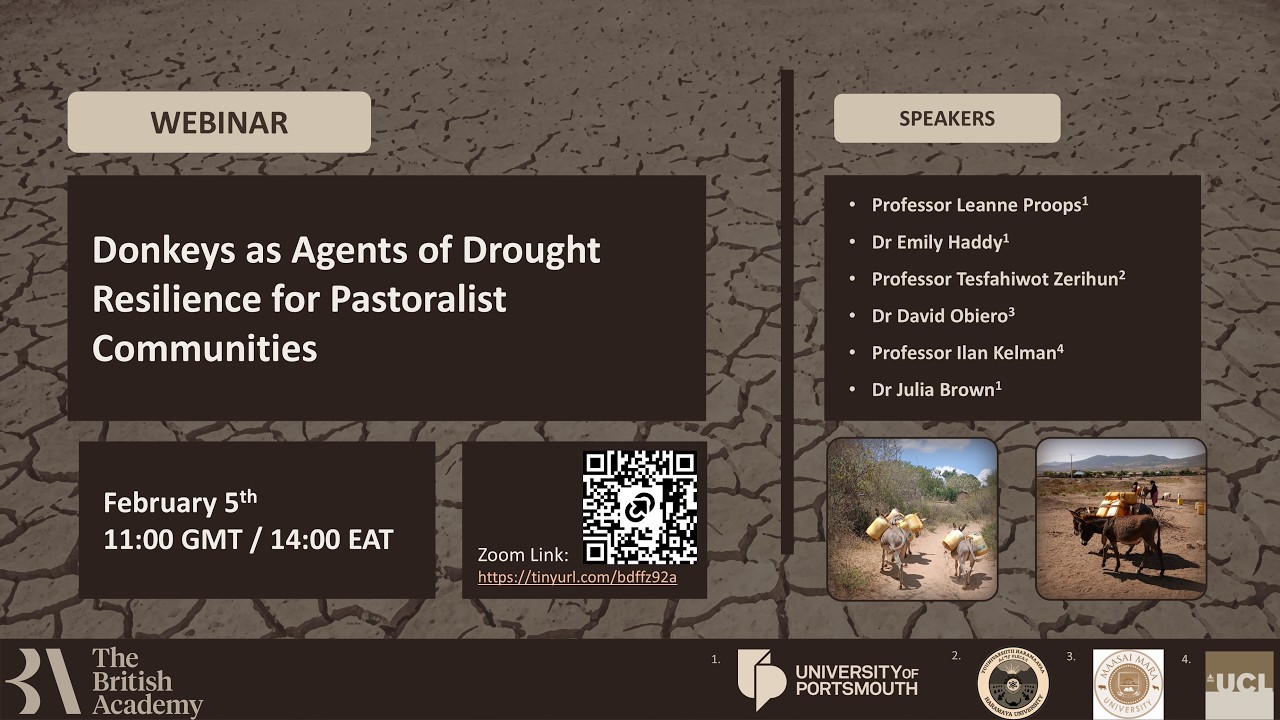 Webinar: Donkeys as Agents of Drought Resilience