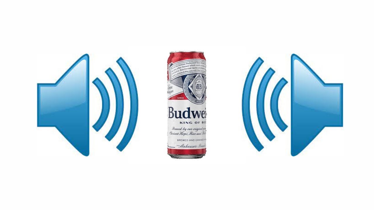 Budweiser Tall Boy Beer 25oz Can Opening Sound Effect X 6