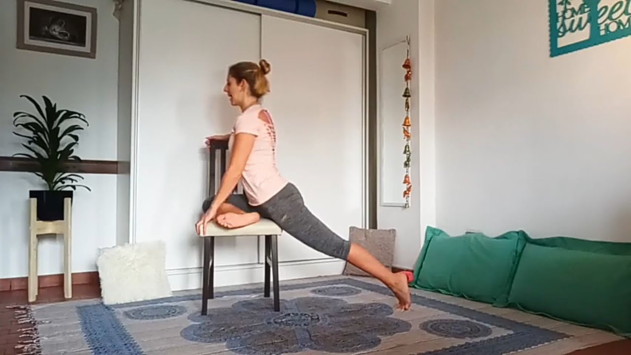Stretching - Rutina con Silla para estirar todo el cuerpo