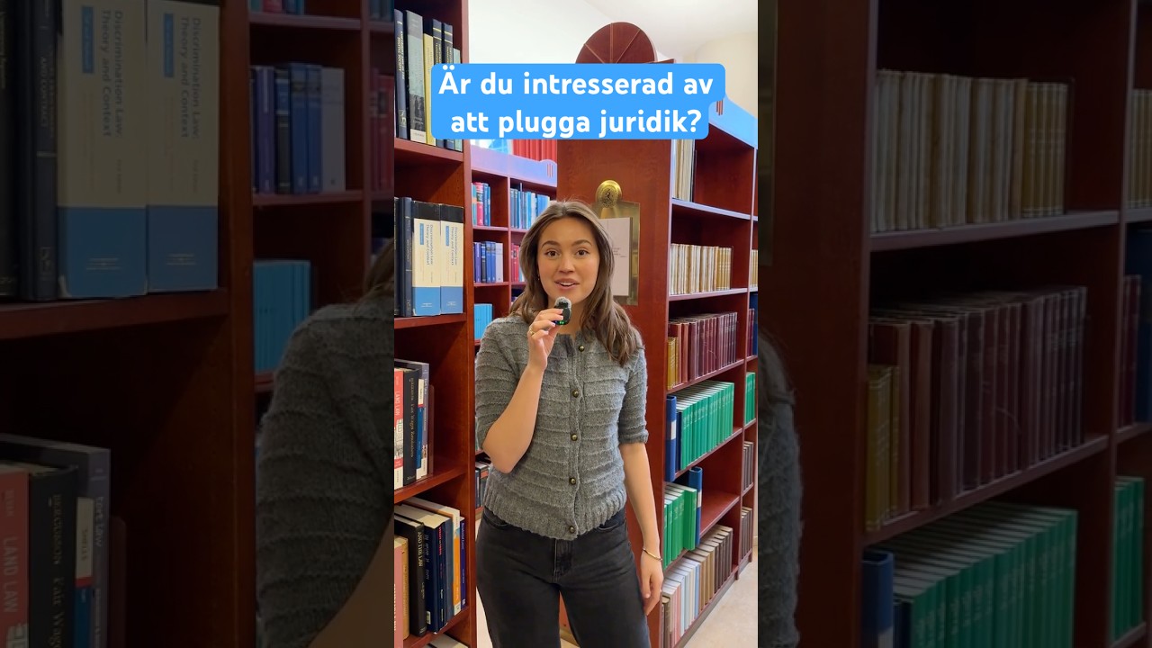 &Auml;r du intresserad av att plugga juridik? H&auml;ng med och se var vi juriststudenter sitter.💙📚
