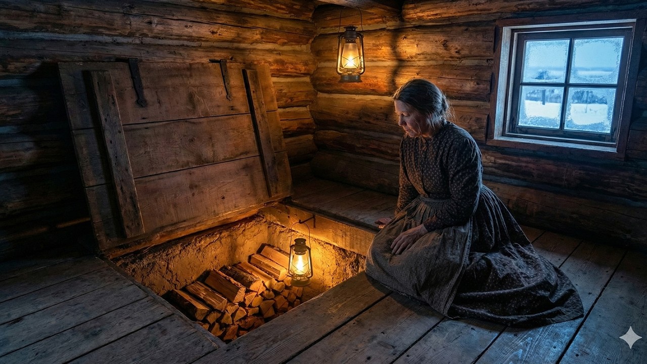 She Dug a Hidden Cave Under Her Cabin — And It Saved an Entire Town from the Iron Winter