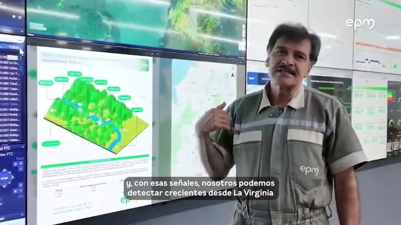 Comportamiento del Río Cauca - Hidroituango-  EPM. Por ti, estamos ahí