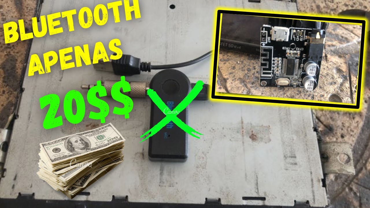 COMO INSTALAR BLUETOOTH EM QUALQUER RADIO SOM AUTOMOTIVO!!!