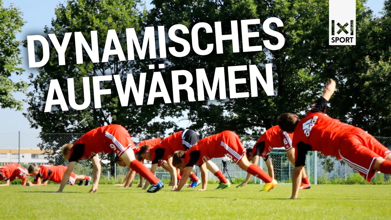 Movement Preps 💪🏼 Dynamisches Aufwärmen im Fußballtraining: Verbessere  Fitness und Beweglichkeit