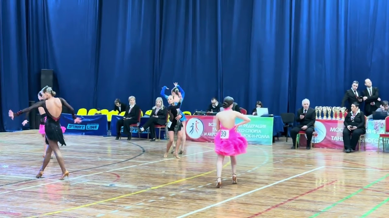 Бальные танцы. Юниоры-1, LA, D, Румба