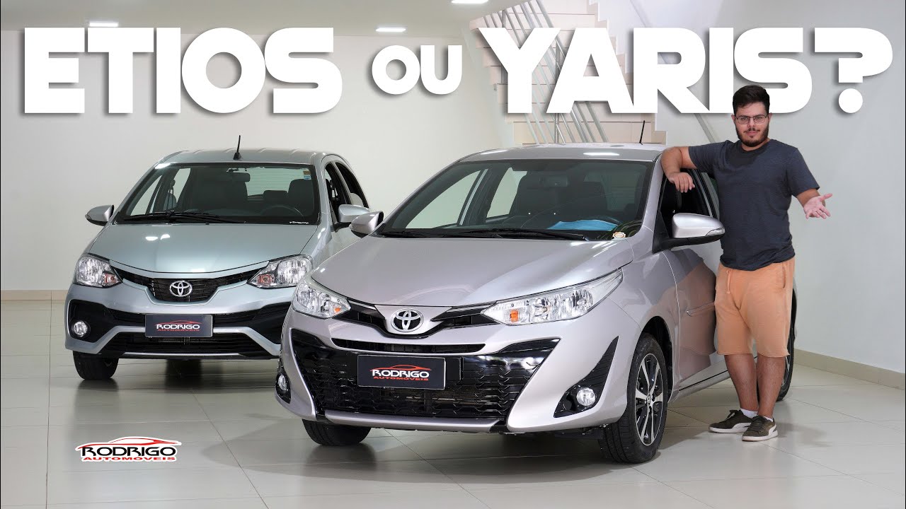 Trocar o ETIOS por um YARIS ou ir direto no Corolla? Yaris ÚNICA DONA à venda na Rodrigo Automóveis!